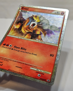 Entei Prime HGSS20 Ultra Rare HGSS Promo Pokemon 400 - Image 3