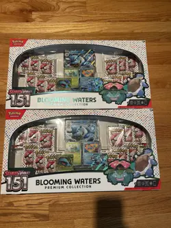 (Sealed) Pokemon - 151 Blooming Waters Lot of x2 (x2 Bundle) - Image 1