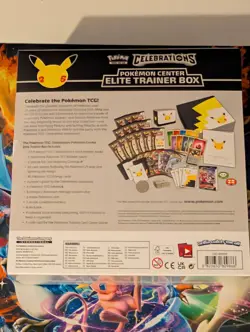 SEALED Celebrations - Pokemon Center - Elite Trainer Box ETB - 25th Anniversary 820650809866 - Image 2