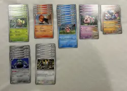 Pokemon Prismatic Evolutions (252) Card Uncommon & Common Base Lot! 👀 Photos 🔥 - Image 1