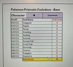 Pokemon Prismatic Evolutions (252) Card Uncommon & Common Base Lot! 👀 Photos 🔥 - Image 2