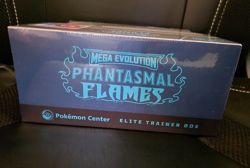 Pokemon Phantasmal Flames Pokemon Center ETB Elite Trainer Box Sealed - Image 2
