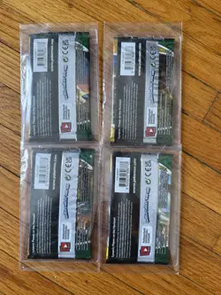 Lot of 4 Pokemon TCG Evolving Skies Booster Packs, New, Sealed - Image 2