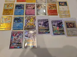 Pokemon Eeveelution Lot, GX, VMax And Promo 18 Card Lot 24 Holo Reverse Holo - Image 2
