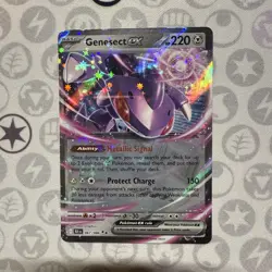 Genesect ex 067/086 Double Rare Holo SV: Black Bolt Pokemon TCG English - Image 1