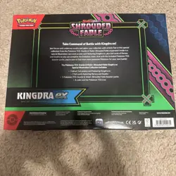 Pokemon TCG Kingdra EX Shrouded Fable Special Illustration Collection Box SEALED - Image 2