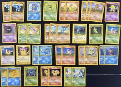 Pokemon Card Lot Vintage 1999 - 2010 Common + Uncommon 151 Total Cards - Image 2