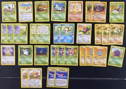 Pokemon Card Lot Vintage 1999 - 2010 Common + Uncommon 151 Total Cards - Image 3