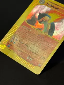 Typhlosion Holo Rare 28/165 Expedition Base Set WOTC Vintage Pokemon - Image 4