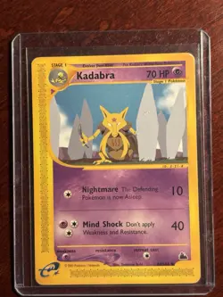 Kadabra 69/144 Skyridge Regular Non Holo 2003 Pokemon Nintendo - Image 1