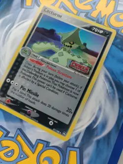 Pokemon Cards Cacturne 27/108 EX Power Keepers Reverse Holo Stamp - Image 5