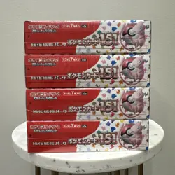 151 Japanese Booster Box Lot of 4 SV2a Scarlet Violet Pokemon TCG *SEALED/NEW* - Image 3
