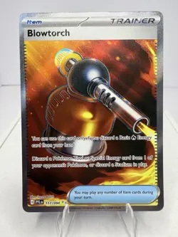Pokemon - Blowtorch Trainer 117/94 - Phantasmal Flames ME02 - Full Art Holo - Image 1