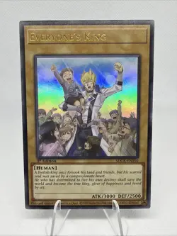 Yu-Gi-Oh! Everyone's King SDCK-EN050 Ultra Rare 1st Edition Near Mint - Image 1