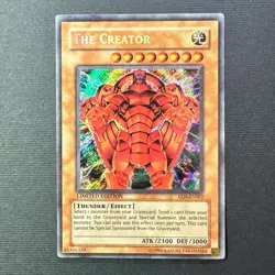 Yu Gi Oh! The Creator Ultra Rara Secret EEN-ENSE2 Limited Edition Promo EXC Eng - Image 1