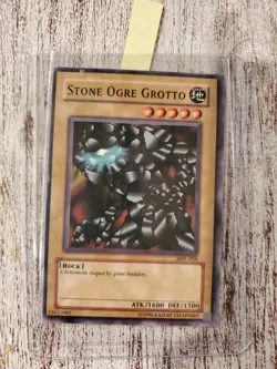Yugioh Stone Ogre Grotto MRL 058 1996 Card - Image 1
