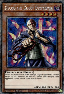 Kycoo The Ghost Destroyer - Platinum Secret Rare 1st Ed RA03-EN110 - NM - YuGiOh - Image 1