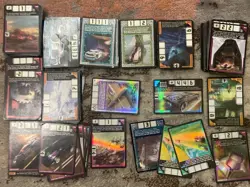 Hot Wheels Acceleracers Card Lot Vtg 294 Cards Shiny - Image 1