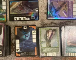 Hot Wheels Acceleracers Card Lot Vtg 294 Cards Shiny - Image 4