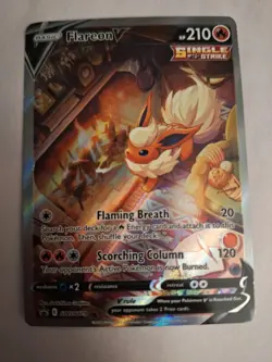 Flareon V SWSH179 SWSH: Sword & Shield Promo Cards Holo - Image 1