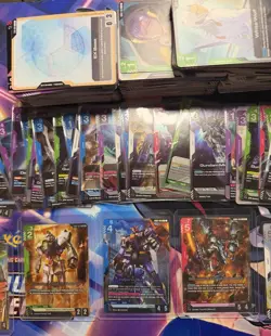 Gundam Card Game TCG GD-02 Dual Impact 375 Lot Rares , Legendary Rares , Commons - Image 3