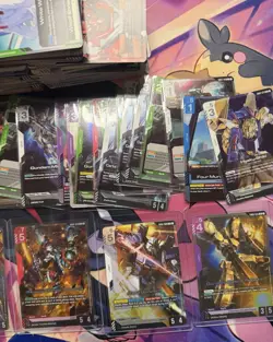 Gundam Card Game TCG GD-02 Dual Impact 375 Lot Rares , Legendary Rares , Commons - Image 4