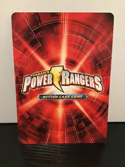 2013 Saban's Power Rangers Action Card Game Samurai Power Ranger 3-105 - Image 2