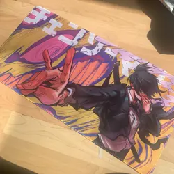 Chainsaw Man Anime Rubber Playmat Play Mat For Tcg Trading Card Game - Image 1
