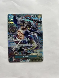 Kaido SP SEC OP04-044 OP05 Alternate Art One Piece Card English TCG Official - Image 1