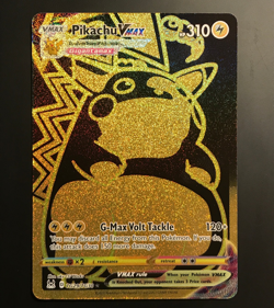 Pikachu VMAX - TG29/TG30 - Full Art Gold Rare Lost Origin - Pokemon Card - NM - Image 1