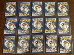 (15) Pokemon Reverse Holo Card XY Evolutions Lot LP-HP Pikachu Raichu - Image 2