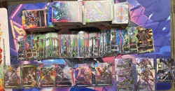 Gundam Card Game TCG Lot GD-01 New Type Rising 650+ Cards Rares , Legendary Rare - Image 1