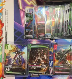 Gundam Card Game TCG Lot GD-01 New Type Rising 650+ Cards Rares , Legendary Rare - Image 2