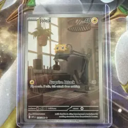 Pokemon TCG Joltik Illustration Rare Card 116/086 S&V White Flare - Image 1