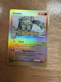 Graveler 29/97 Reverse HOLO Rare⭐EX Dragon Pokemon Card TCG NM - Image 1