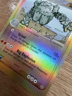 Graveler 29/97 Reverse HOLO Rare⭐EX Dragon Pokemon Card TCG NM - Image 2