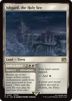 ~ Ishgard, the Holy See ~ NM ~ UB: FINAL FANTASY ~ MTG ~ - Image 1