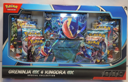 Pokemon TCG Greninja ex and Kingdra ex Special Collection Box SEALED Cards Packs - Image 1