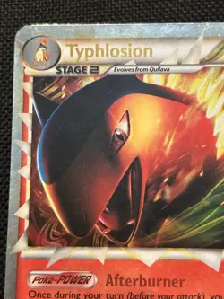 2010 Pokemon TCG Typhlosion (Prime) HGSS09 Hgss Black Star Promo Card Holo HP - Image 3