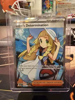 Pokemon TCG Mega Evolution Lillie’s Determination Full Art Trainer Card 169/132 - Image 2