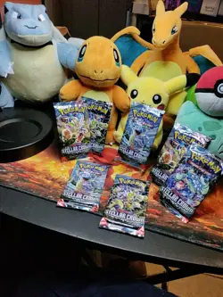 Pokemon Stellar Crown Booster Pack - 10 Cards / Pack - Random Art - SEALED - Image 3