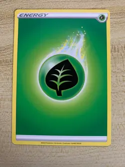 Grass Energy Card Pokemon TCG Champion's Path 2020 - Image 1