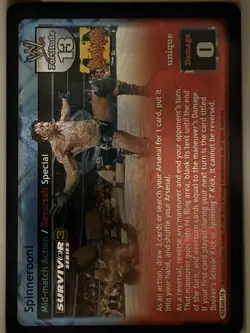 Booker T WWF WWE Raw Deal CCG TCG 9 Superstar Specific Cards NM (5 Foils) - Image 3