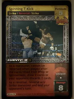 Booker T WWF WWE Raw Deal CCG TCG 9 Superstar Specific Cards NM (5 Foils) - Image 4