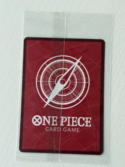 Jewelry Bonney OP07-019 L Gold Text Lecafig WEEKLY Jump ONE PIECE Card (Sealed) - Image 2