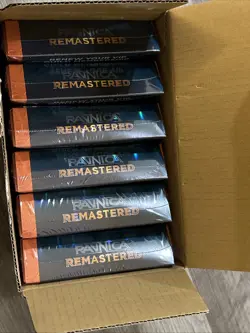 Brand New Ravnica Remastered Collector Booster Box Display Case QTY 6 - Image 2