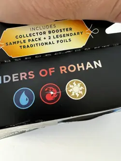Magic the Gathering Lord of the Rings Riders of Rohan Commander Deck Box Damage 195166205052 - Image 5
