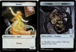 Spirit / Treasure (Token) - FOIL - MTG Duskmourn - Image 1