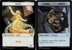 Spirit / Treasure (Token) - FOIL - MTG Duskmourn - Image 2
