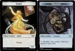 Spirit / Treasure (Token) - FOIL - MTG Duskmourn - Image 3